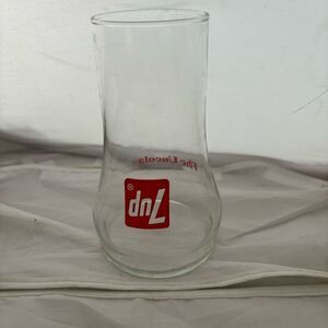 7 UP The Uncola Upside Down Glass